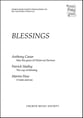 Blessings SATB choral sheet music cover